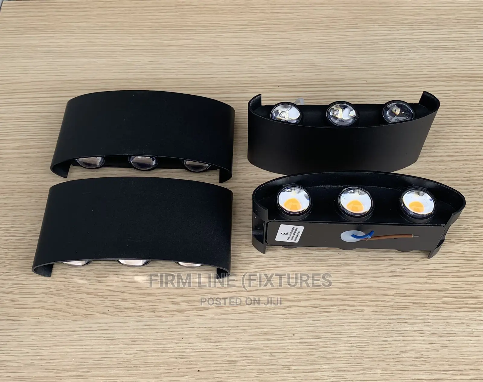 Curved (6w/3led Up/Down) Outdoor Waterproof Wall Light