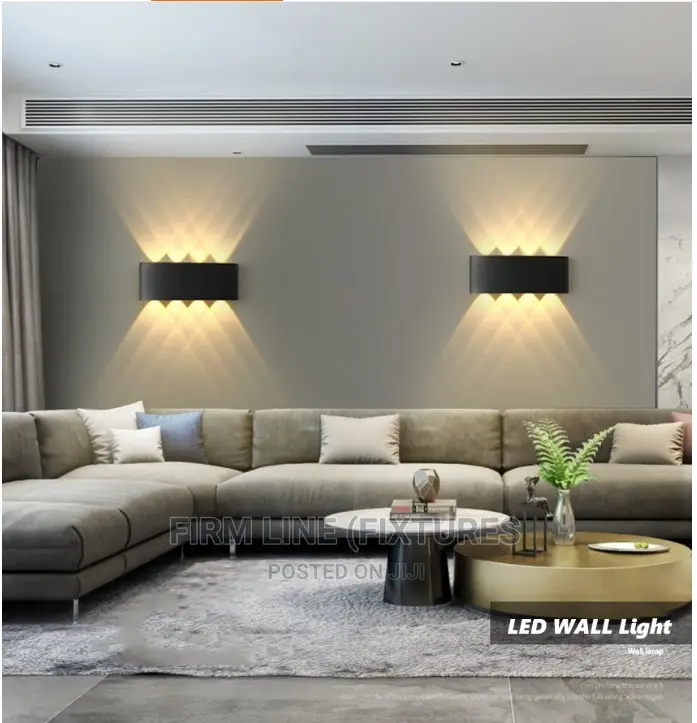 8W 4LED Up/Down Slim Outdoor Waterproof Wall Light