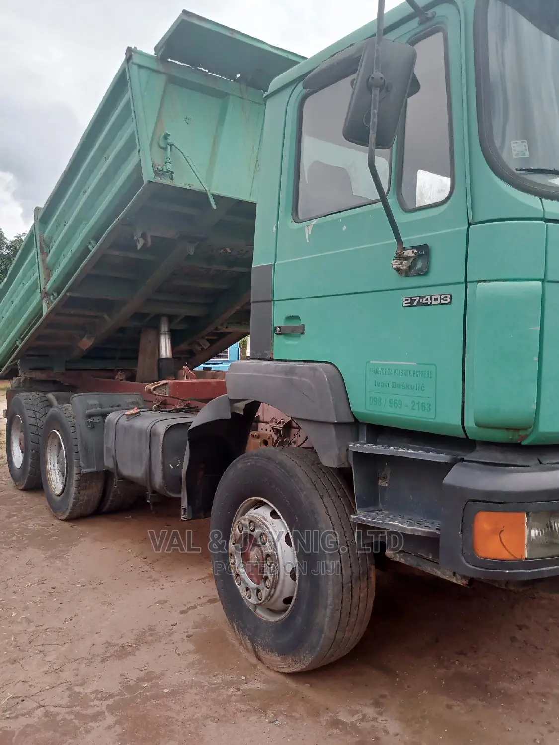 Man DIESEL (Big Axle) 2012 Green