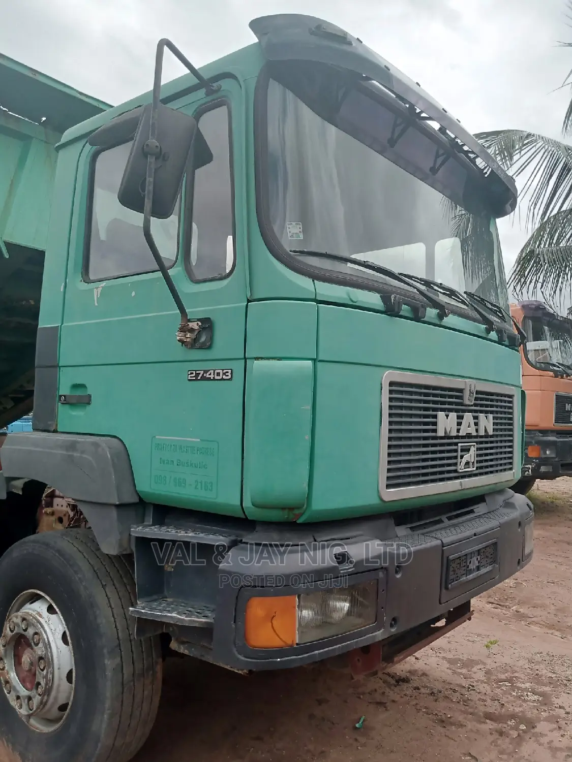 Man DIESEL (Big Axle) 2012 Green