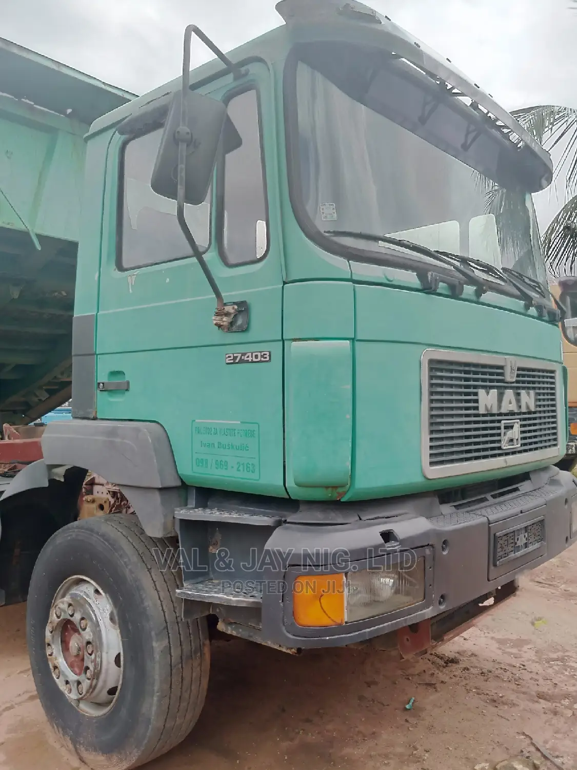 Man DIESEL (Big Axle) 2012 Green