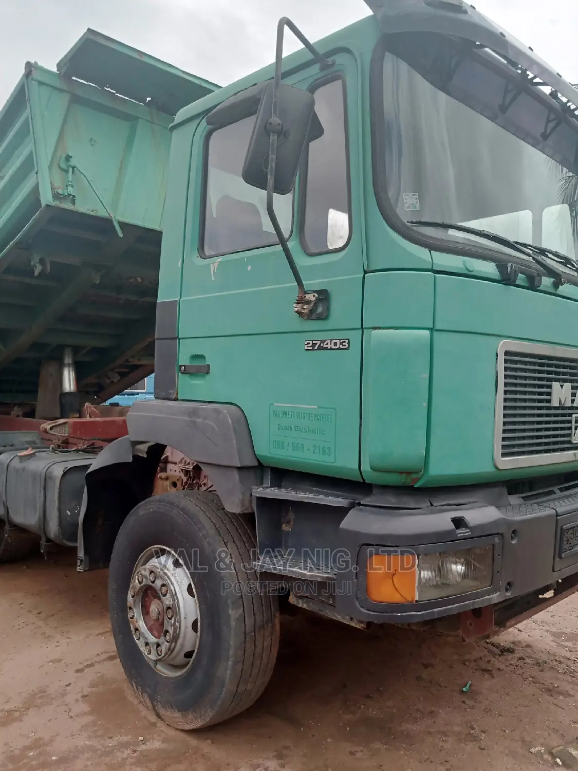 Man DIESEL (Big Axle) 2012 Green