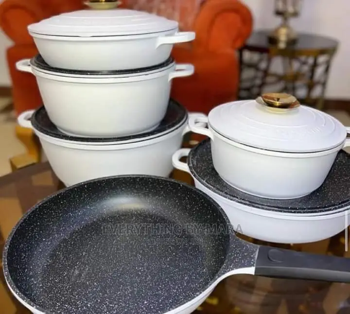 6 Pieces Luxury Granite Cookware/Pot