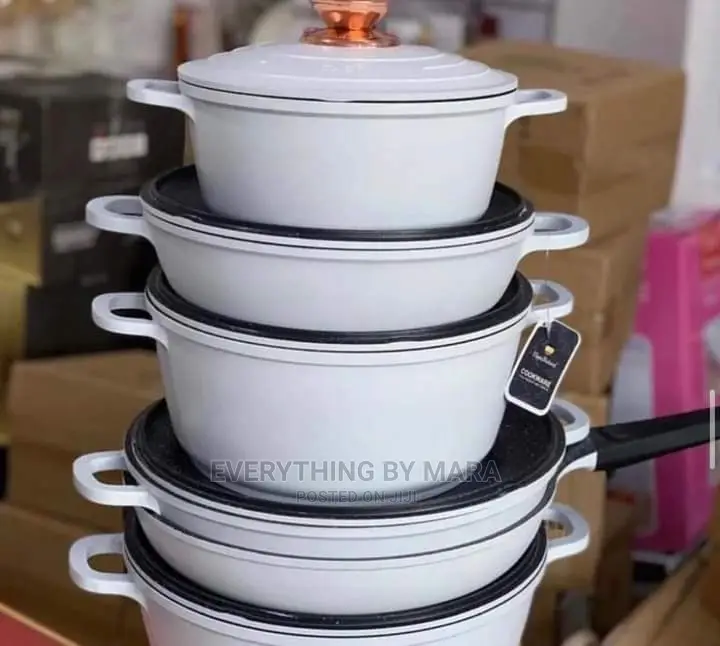 6 Pieces Luxury Granite Cookware/Pot