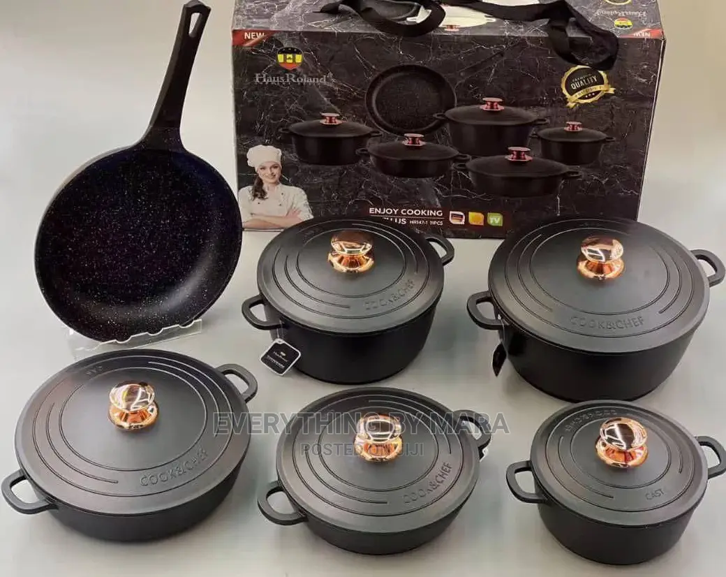6 Pieces Luxury Granite Cookware/Pot
