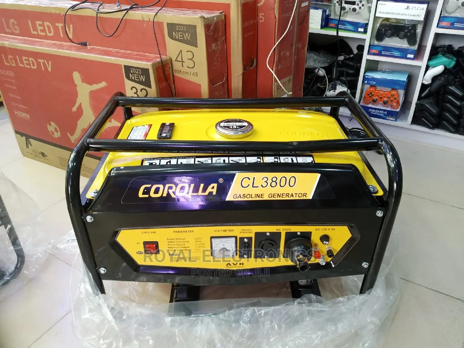 Top Quality Corolla 2.5kva/3kva Manual Generator