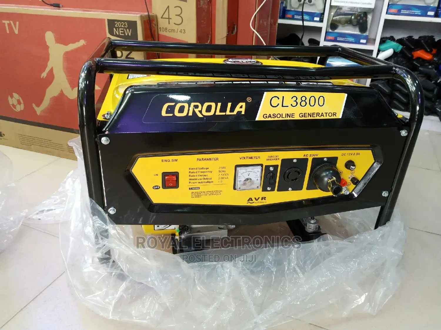 Great Quality Corolla 2.5kva/3kva Manual Generator