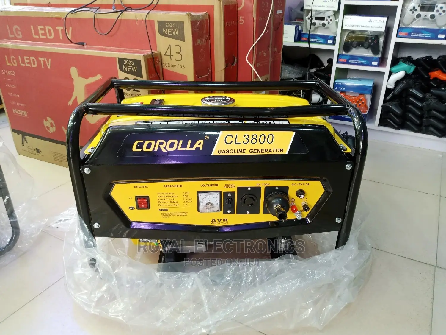 Best Quality Corolla 2.5kva/3kva Manual Generator