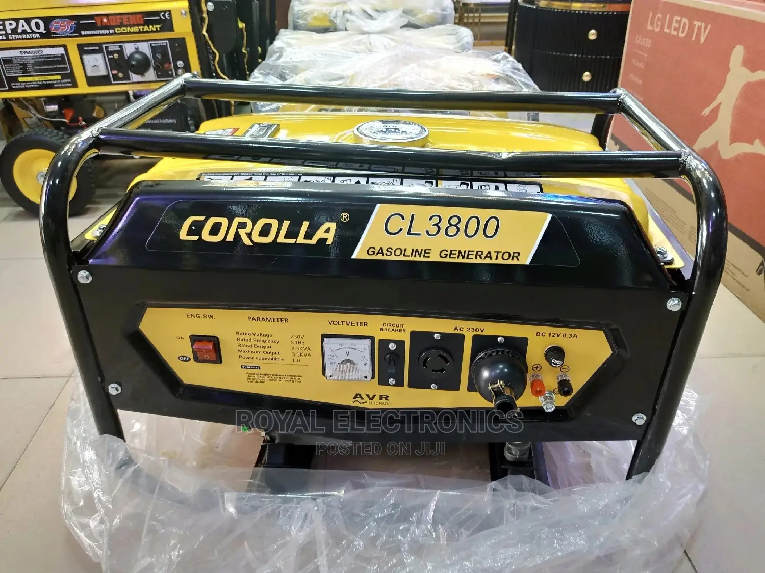 Best Quality Corolla 2.5kva/3kva Manual Generator