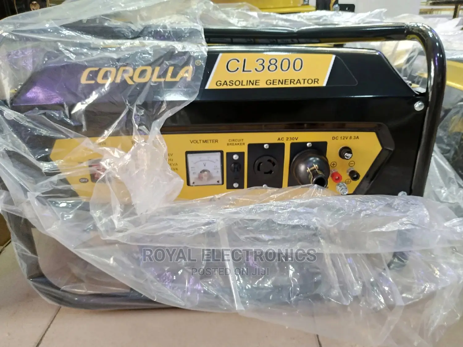 Unique Design Corolla 2.5kva/3kva Manual Generator