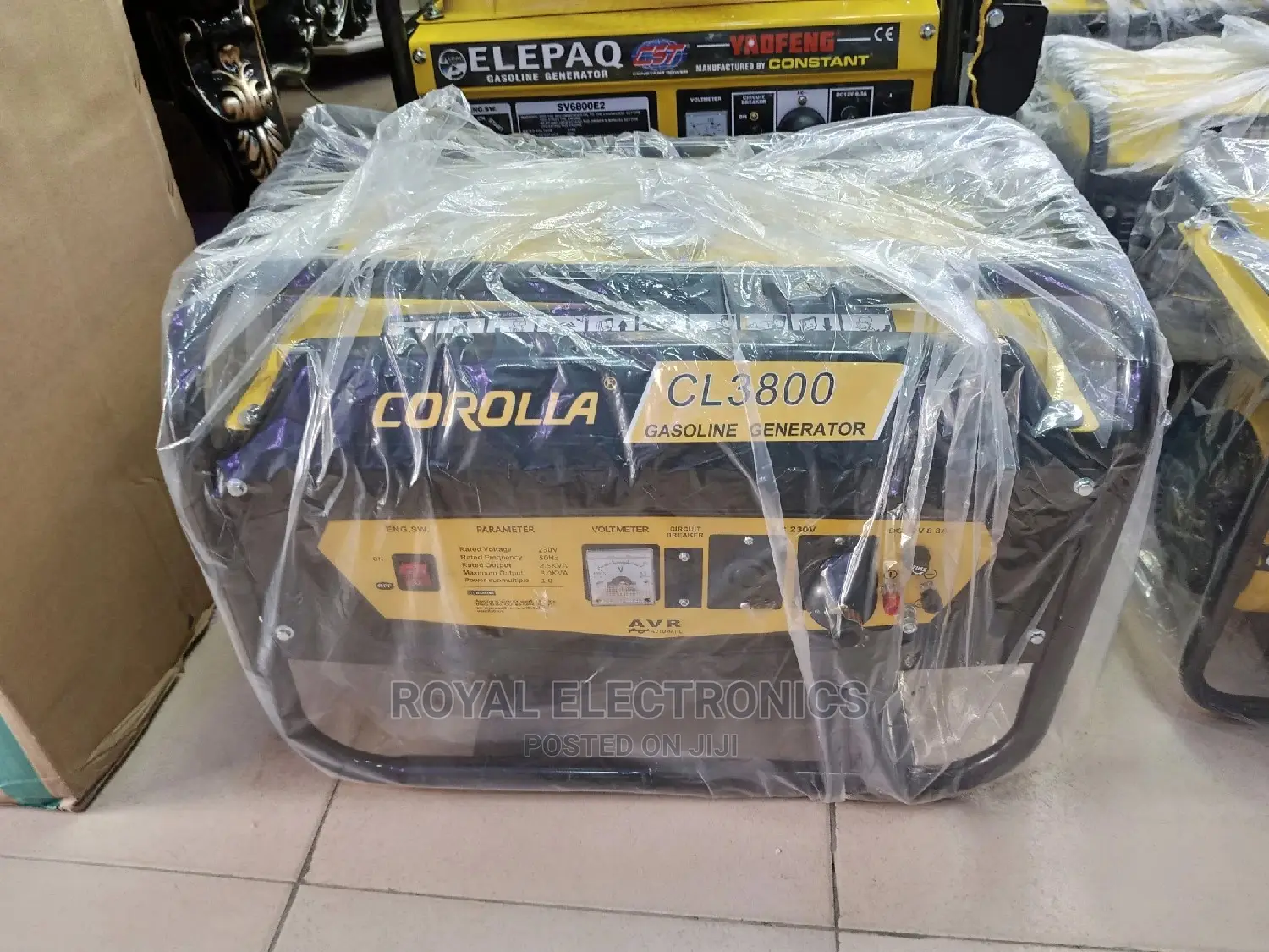Standard Corolla 2.5kva/3kva Manual Generator