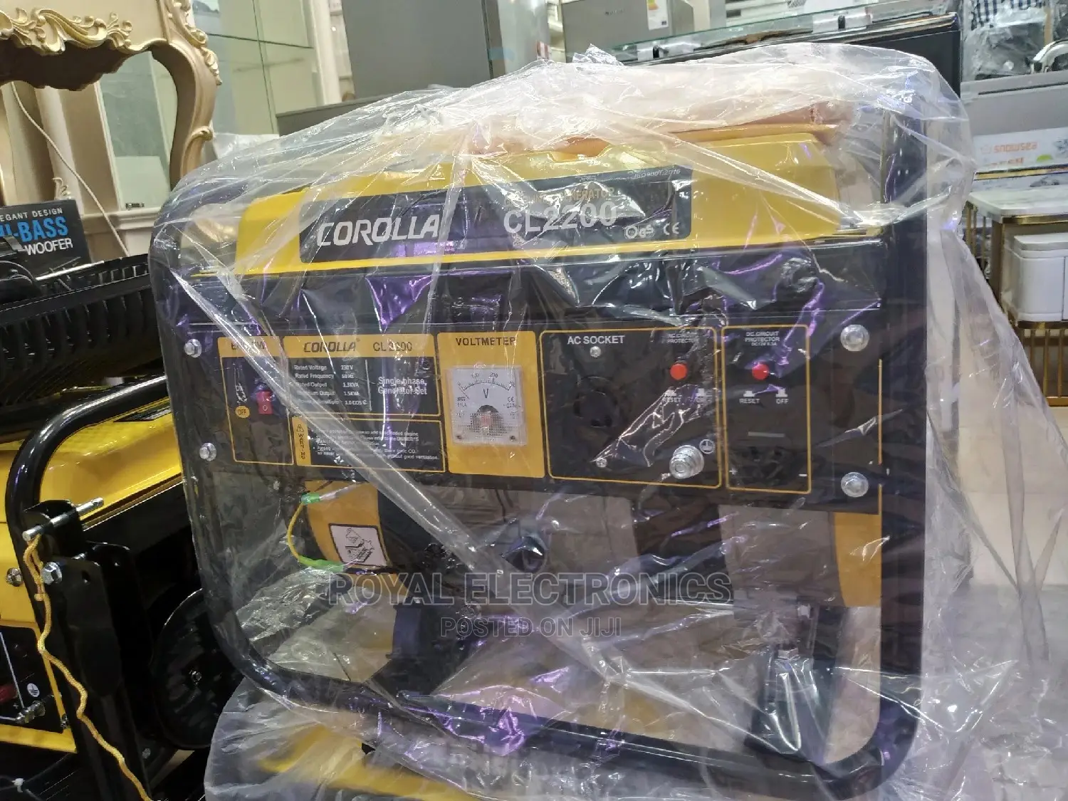 Trendy Design Corolla 1kva/1.5kva Manual Generator