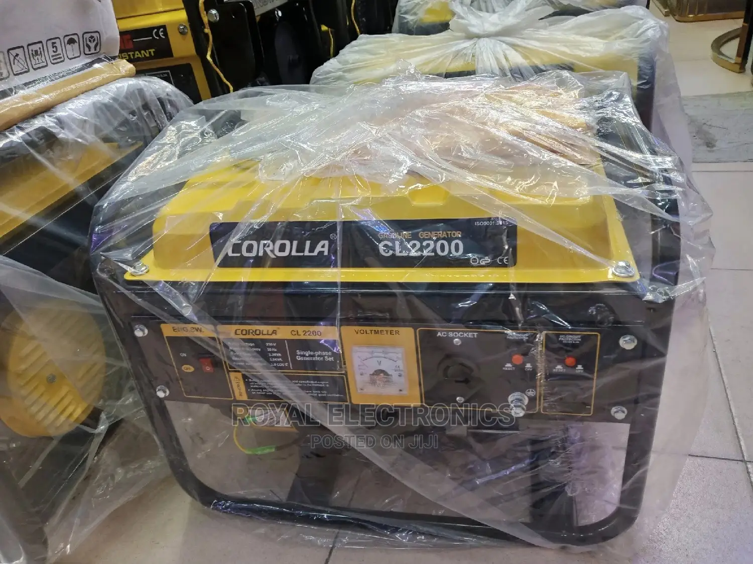 Top Class Corolla 1kva/1.5kva Manual Generator