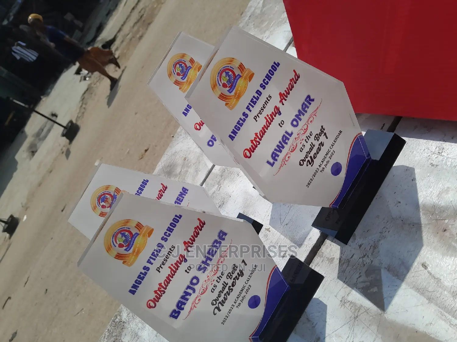 Acrylic Award Plaque B34
