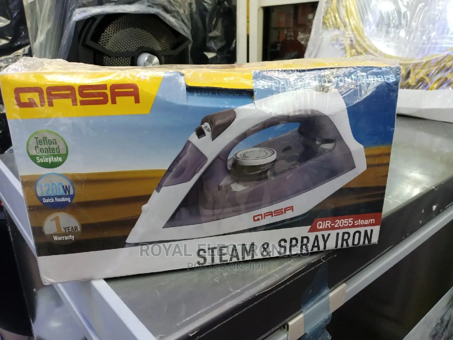 Generic Design Qasa Steam Spray Iron