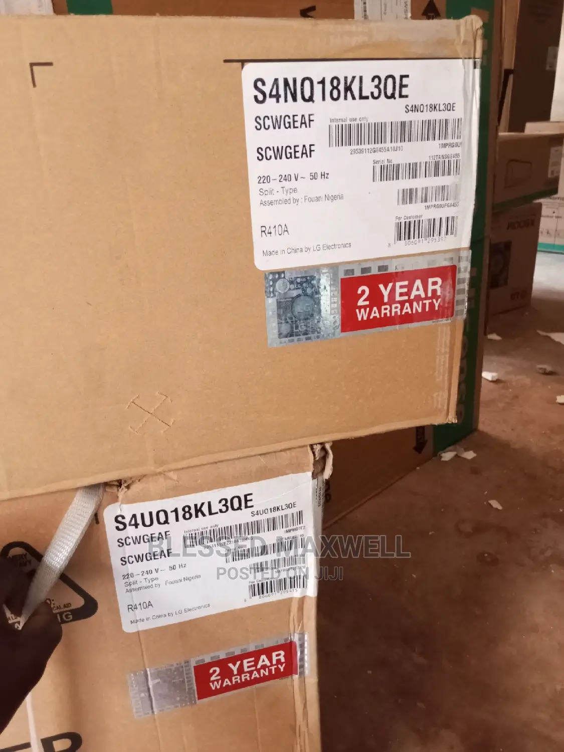 (S4uq18kl3qe) Lg 2hp Dual Inverter Ac