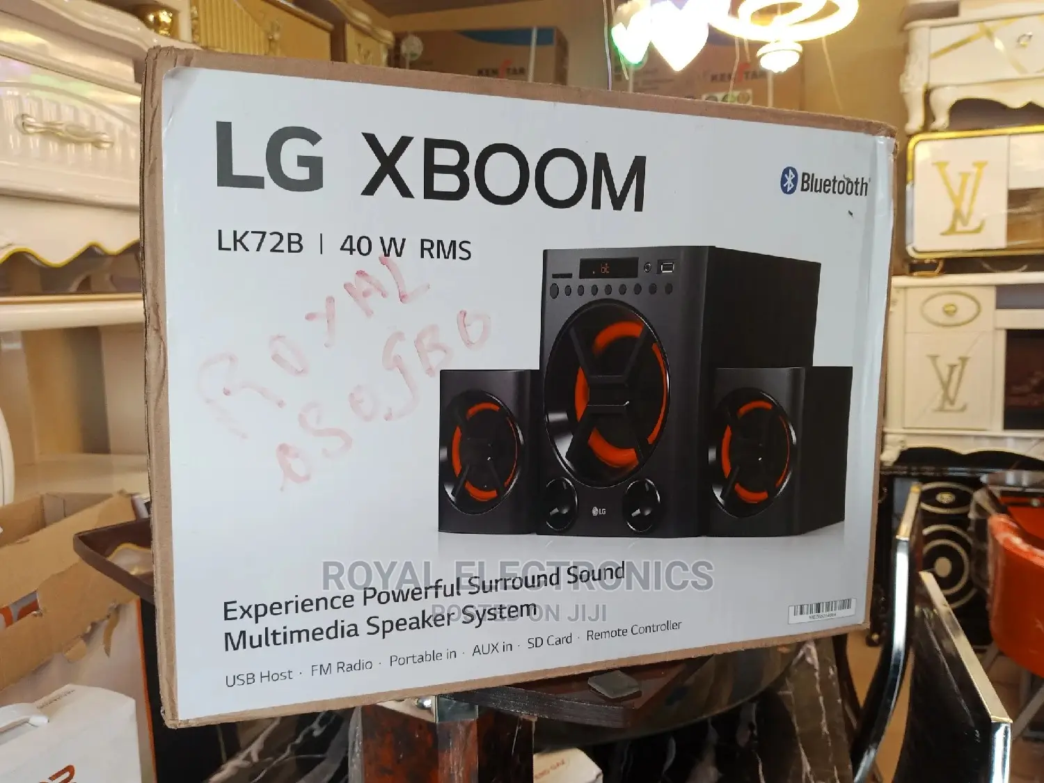 Very New LG XBOOM(LK72B)Speaker System