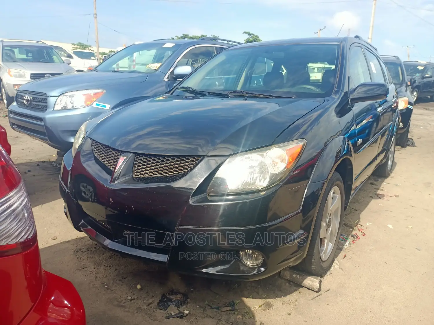 Pontiac Vibe Automatic 2004 Black