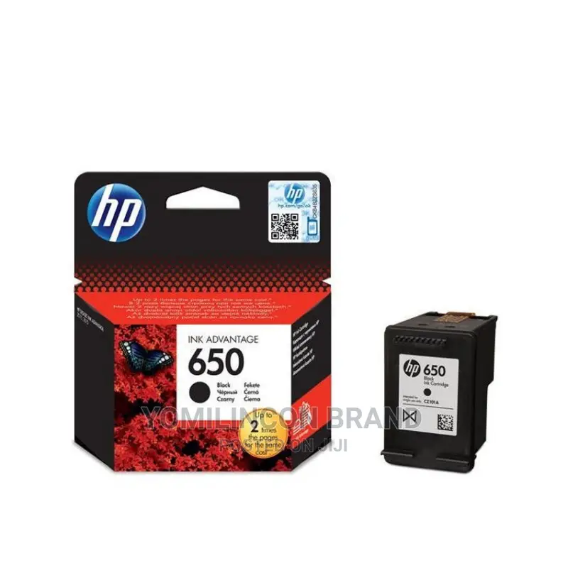 Hp 650 Black Original Ink Cz101ae