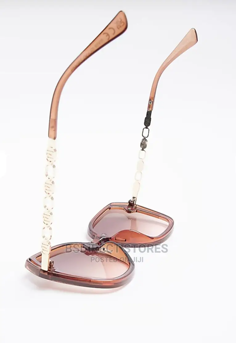 River Island Brown Oversized Round Women's Sunglasses