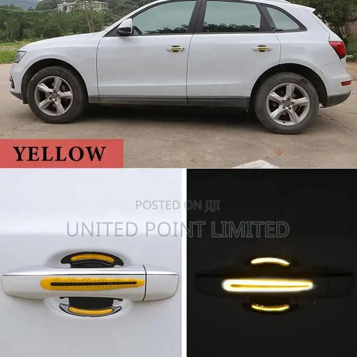 Car Door Handle Reflective Decoration Sticker