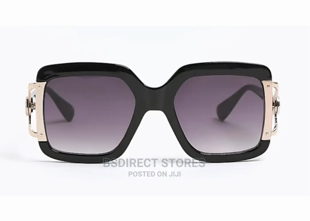 River Island Black Oversized Square Women's Sunglasses
