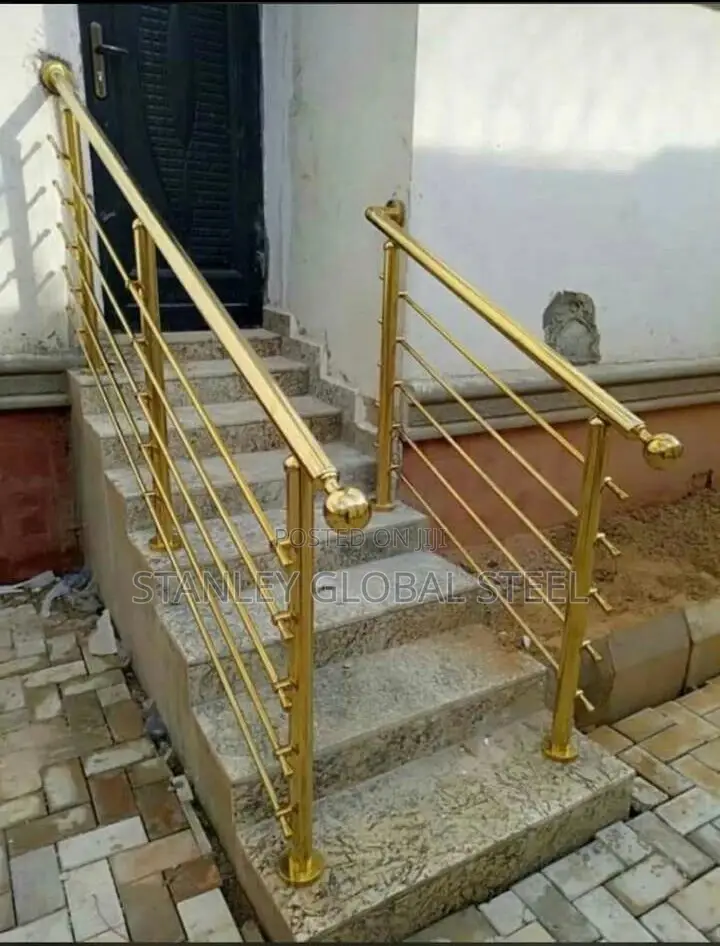 Stainless Rails Gold Nub