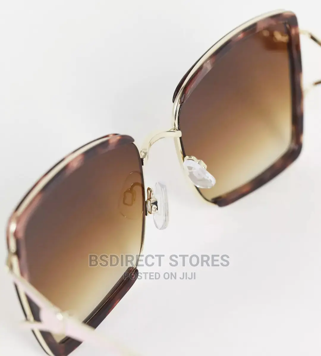 River Island Gold Tortoiseshell Oversized Women's Sunglasses