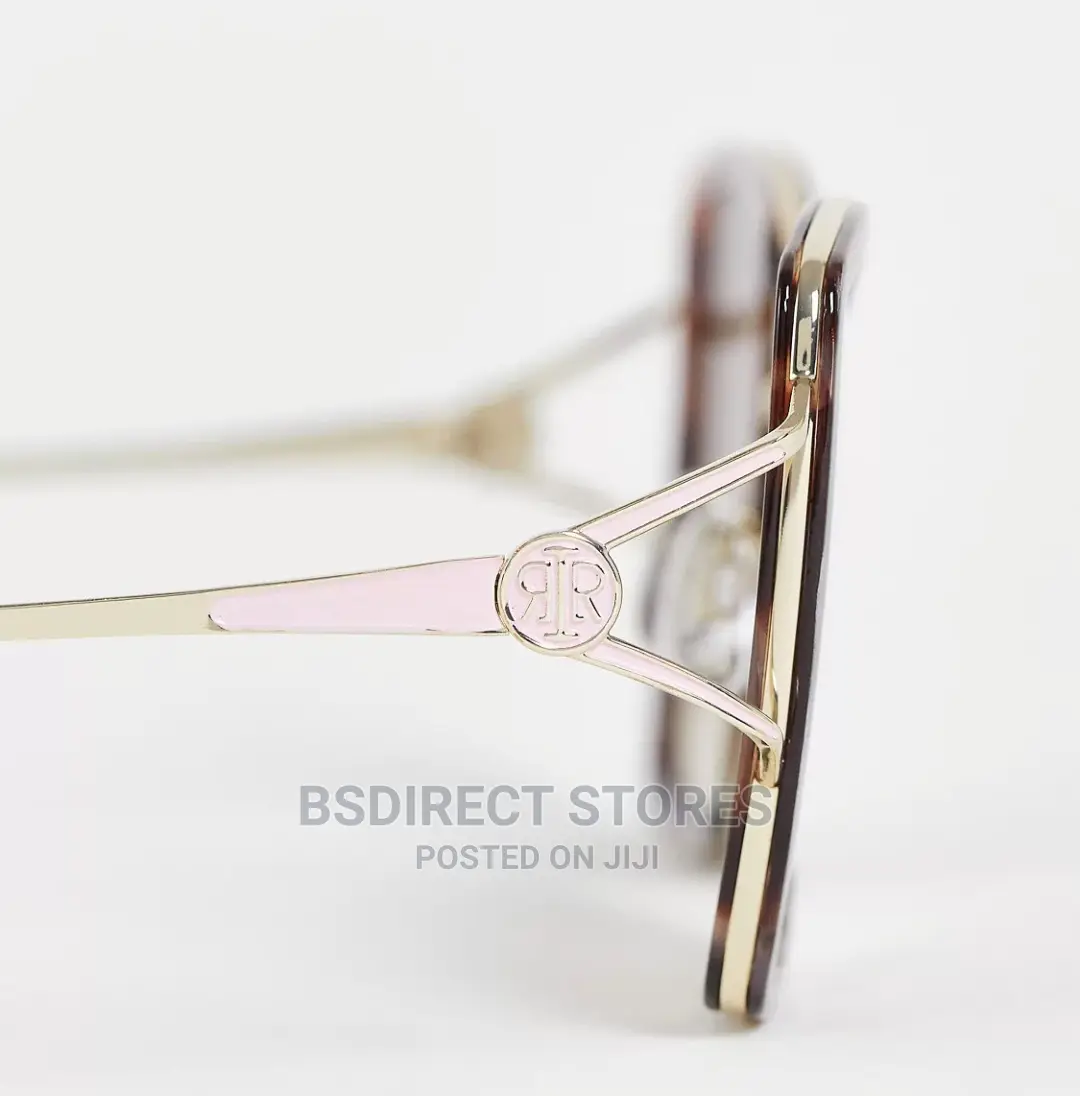 River Island Gold Tortoiseshell Oversized Women's Sunglasses