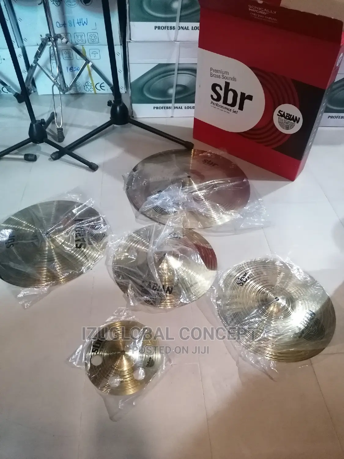 SBR Performance Set 14"Hats 16" Crash 20" Ride 10"Inch