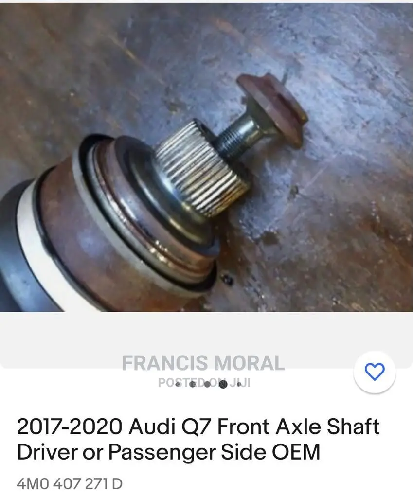 Different Shaft Available