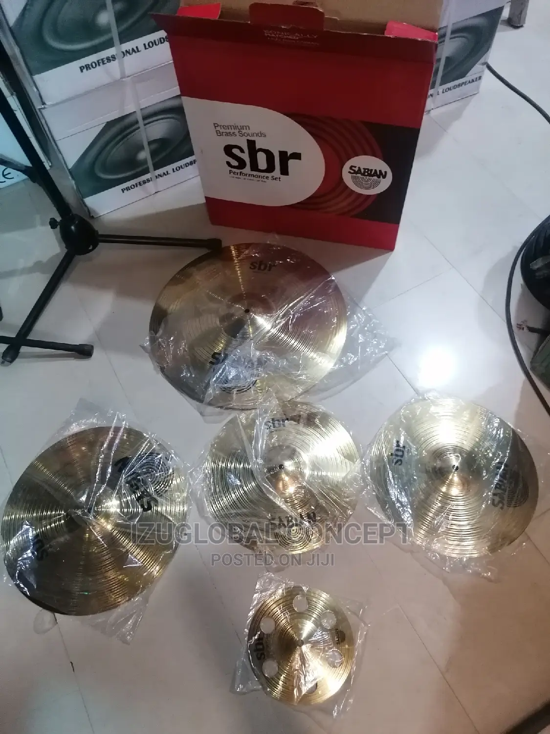 SBR Performance Set 14"Hats 16" Crash 20" Ride 10"Inch