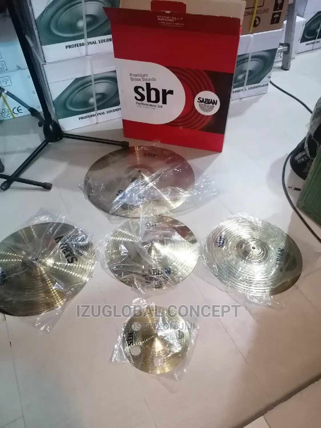 SBR Performance Set 14"Hats 16" Crash 20" Ride 10"Inch