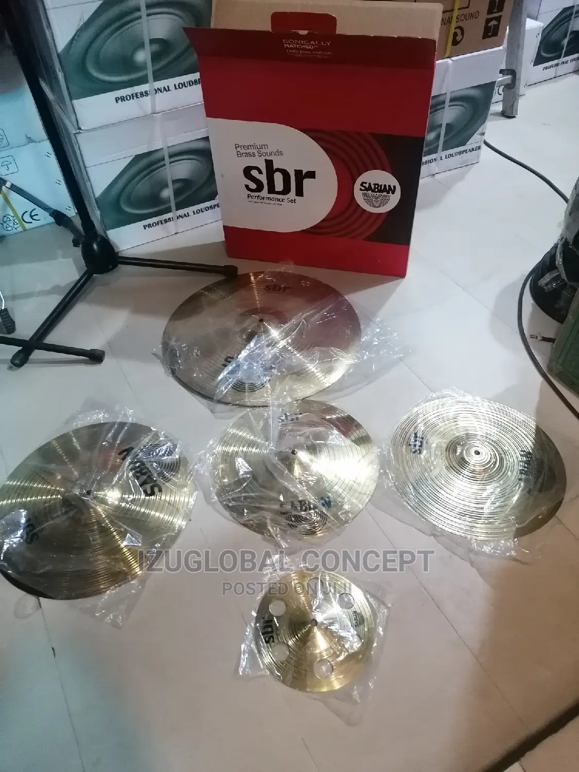 SBR Performance Set 14"Hats 16" Crash 20" Ride 10"Inch