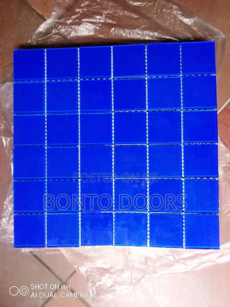 Blue Colour Mosaic Tiles