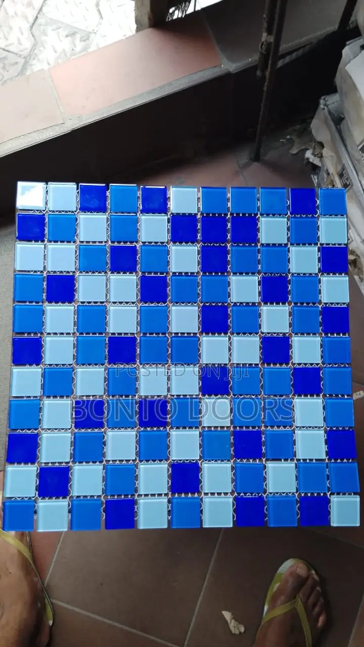 Blue Colour Mosaic Tiles