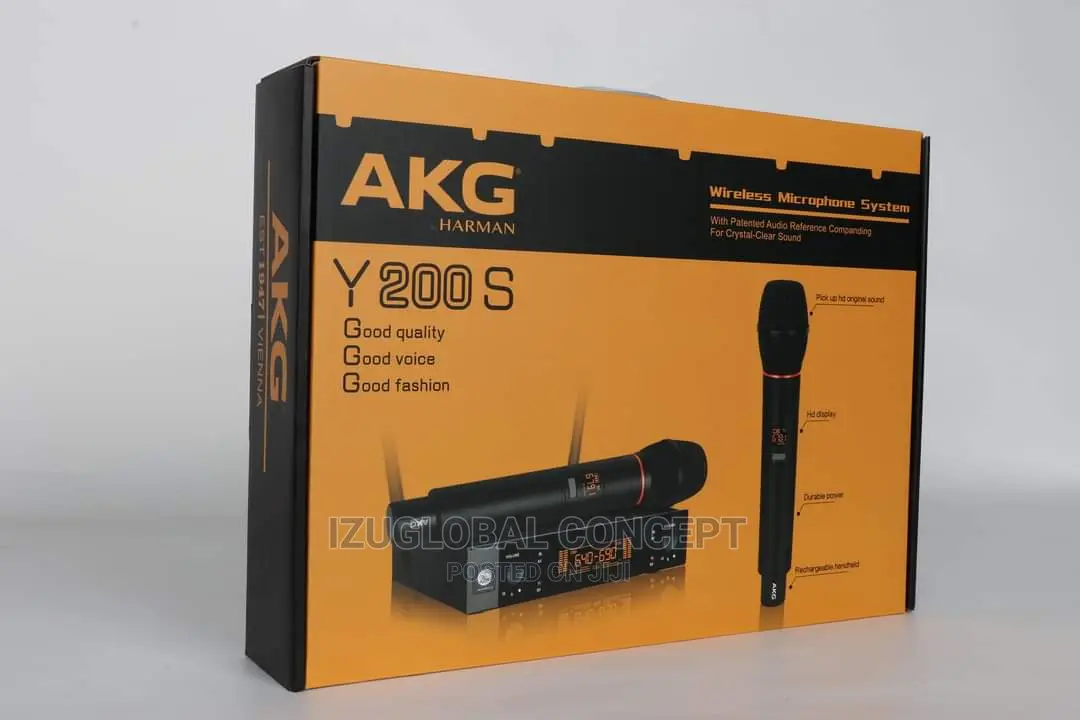 Akg Y-200s Professional Microphones Up-to 300meters Range