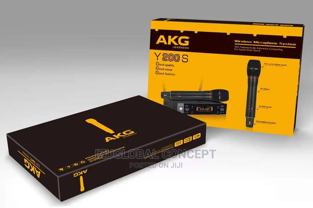 Akg Y-200s Professional Microphones Up-to 300meters Range