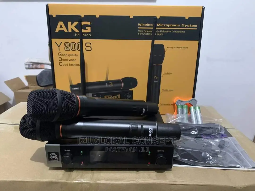 Akg Y-200s Professional Microphones Up-to 300meters Range