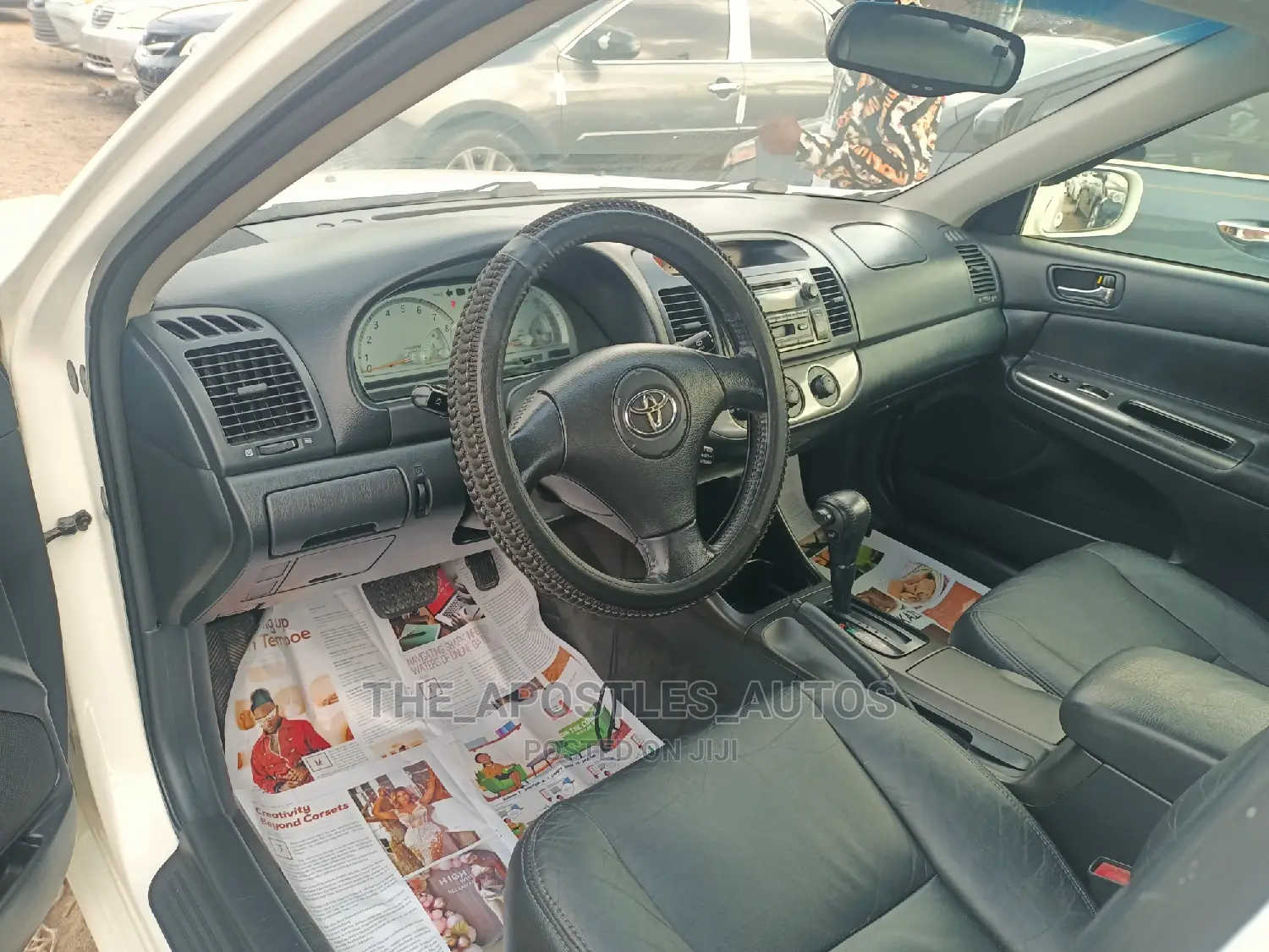 Toyota Camry SE 4rd Sedan (2.4L 4cyl 5M) 2004 White