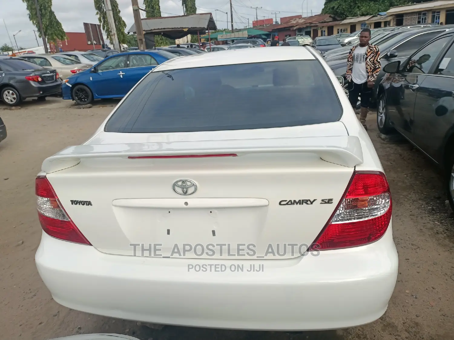 Toyota Camry SE 4rd Sedan (2.4L 4cyl 5M) 2004 White