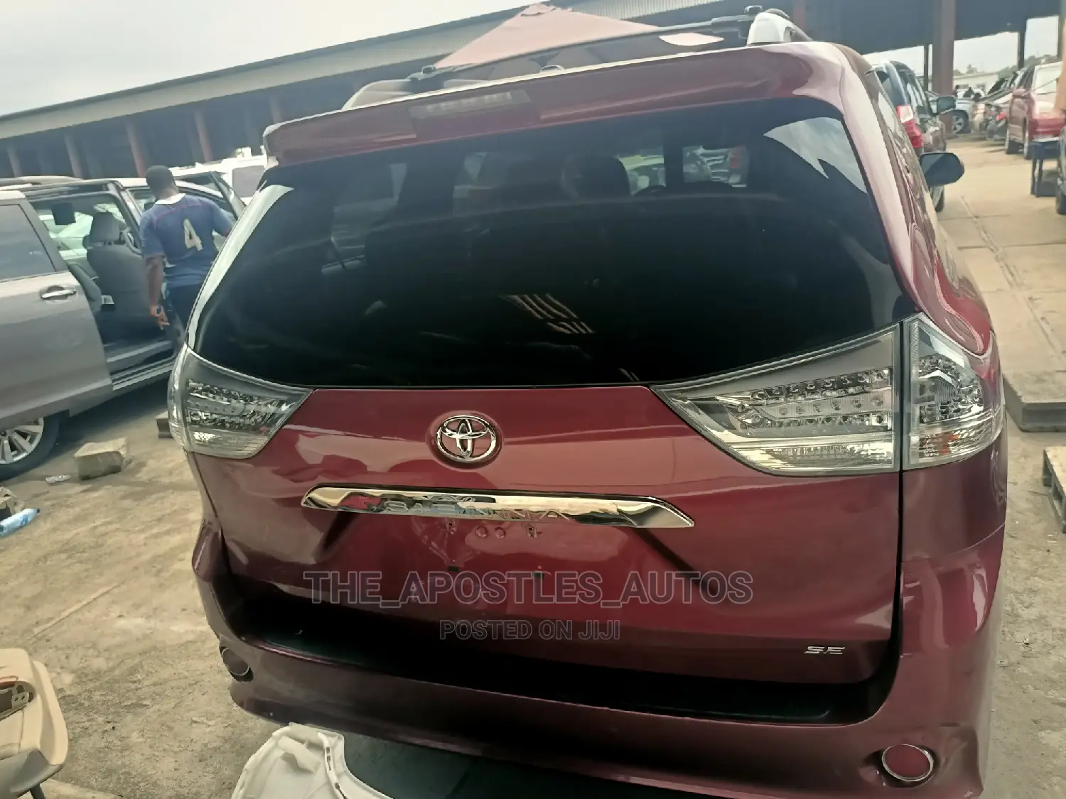 Toyota Sienna 2015 Burgundy