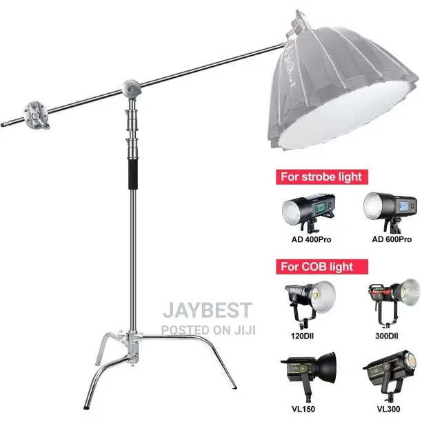 Heavy Duty Stainless Steel C-Stand