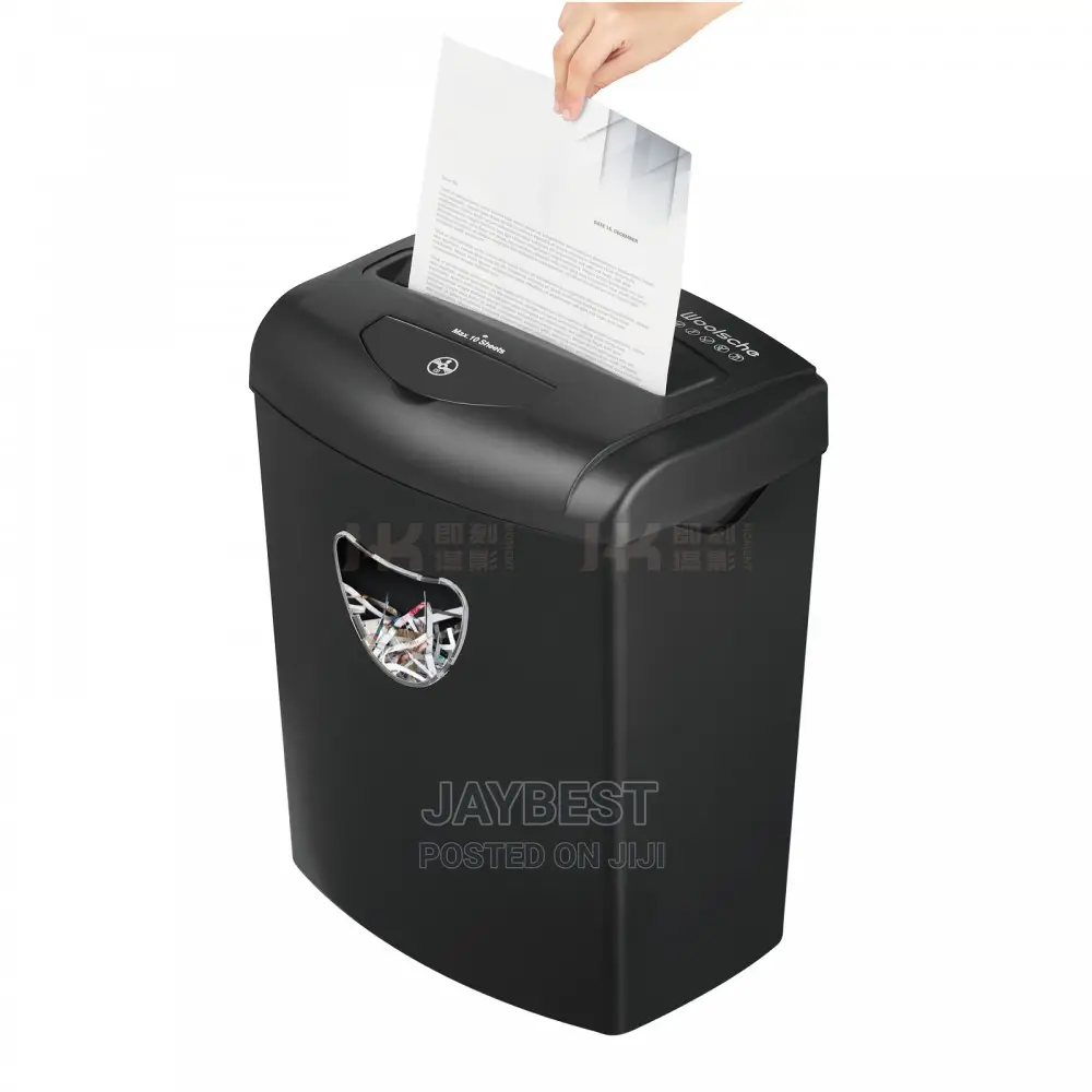 Office 620c Paper Shredder 10 Sheets Crosscut