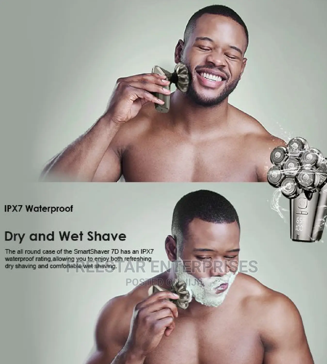 Oraimo 7D Smart Shaver. Oraimo Rotary Electric Shaver.