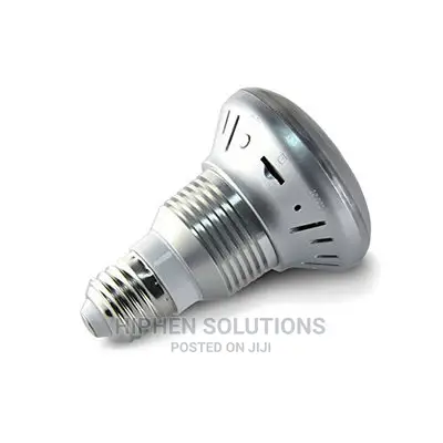 16GB Bulb Light Spy Camera - DVR 720P - HD Remote Controller