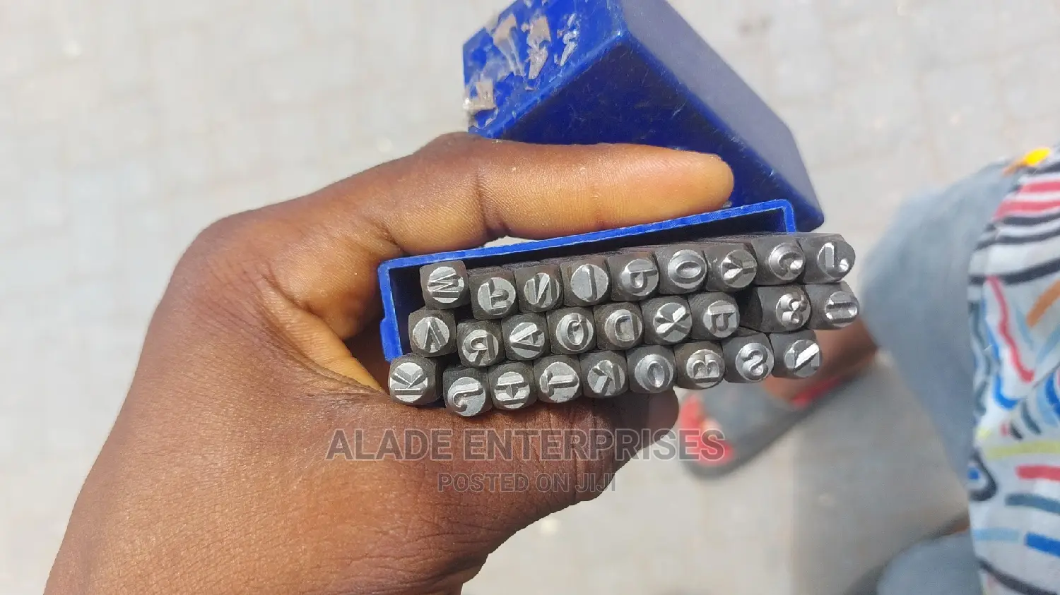 DIY Metal Number Letter Stamping Punch Tools for Home