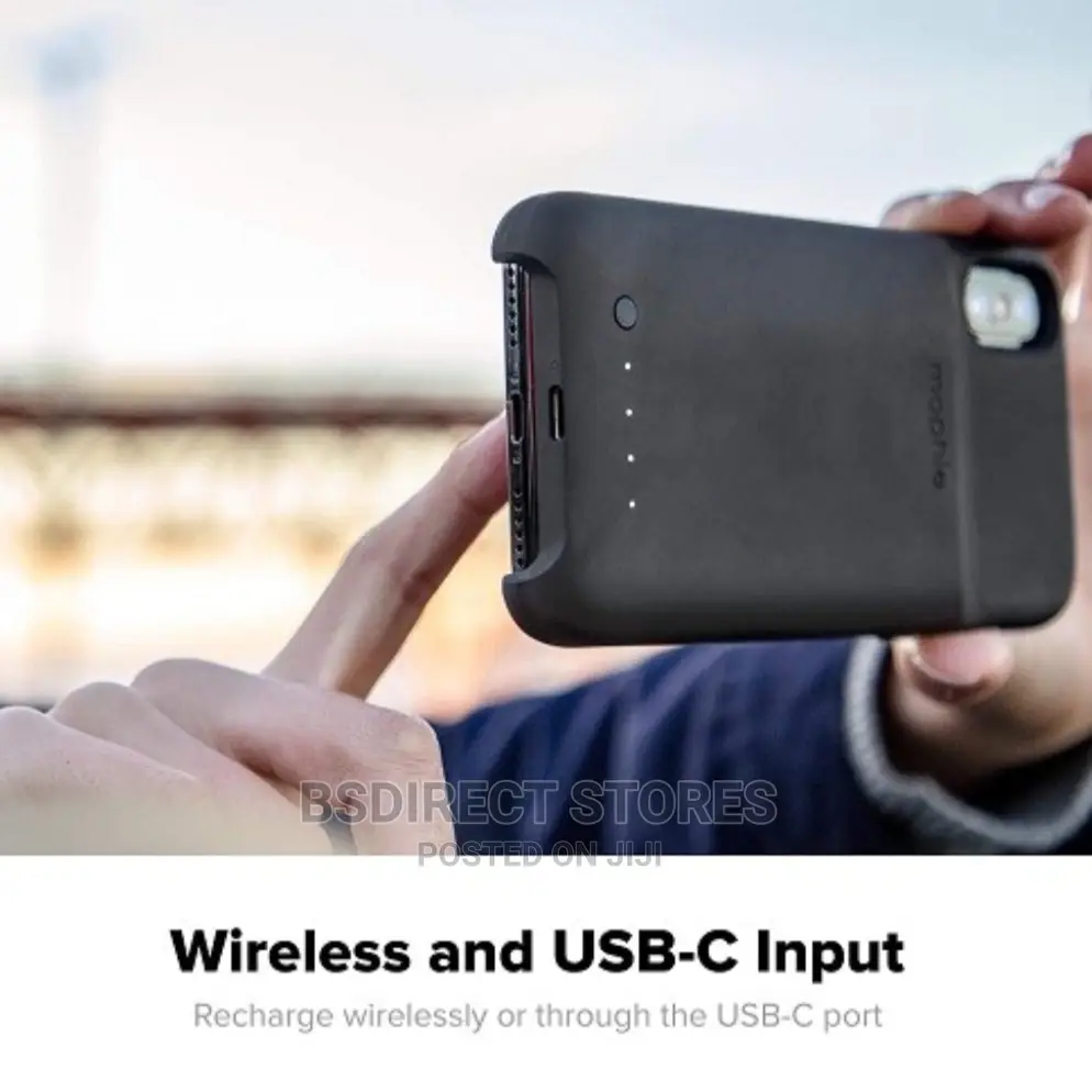 Mophie iPhone XS MAX Juice Pack Access Charging Cover Case