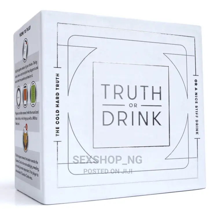 Truth or Drink Party Game Card for Hangout