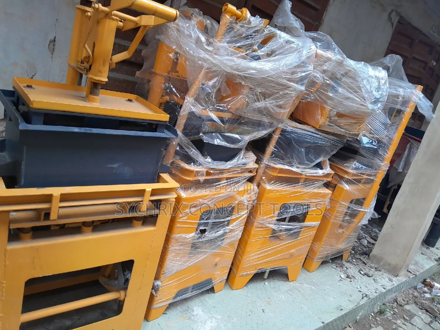 Concrete Block Making Machines Complete Set 9" and 6"